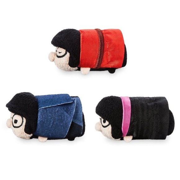 Disney Incredibles 2 Edna Mode Mini Tsum Tsum Plush Boxed Set - Picture 6 of 7
